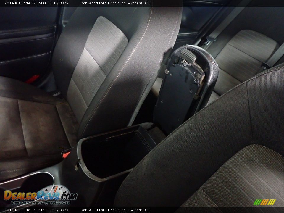 2014 Kia Forte EX Steel Blue / Black Photo #31