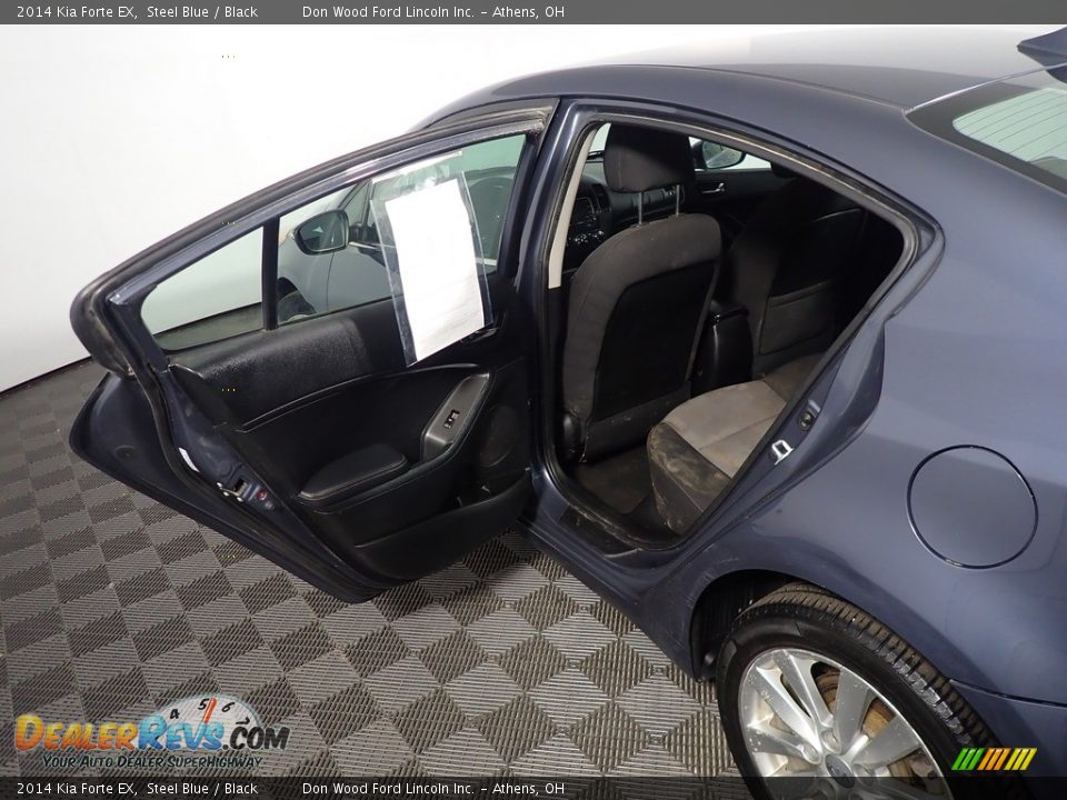 2014 Kia Forte EX Steel Blue / Black Photo #32