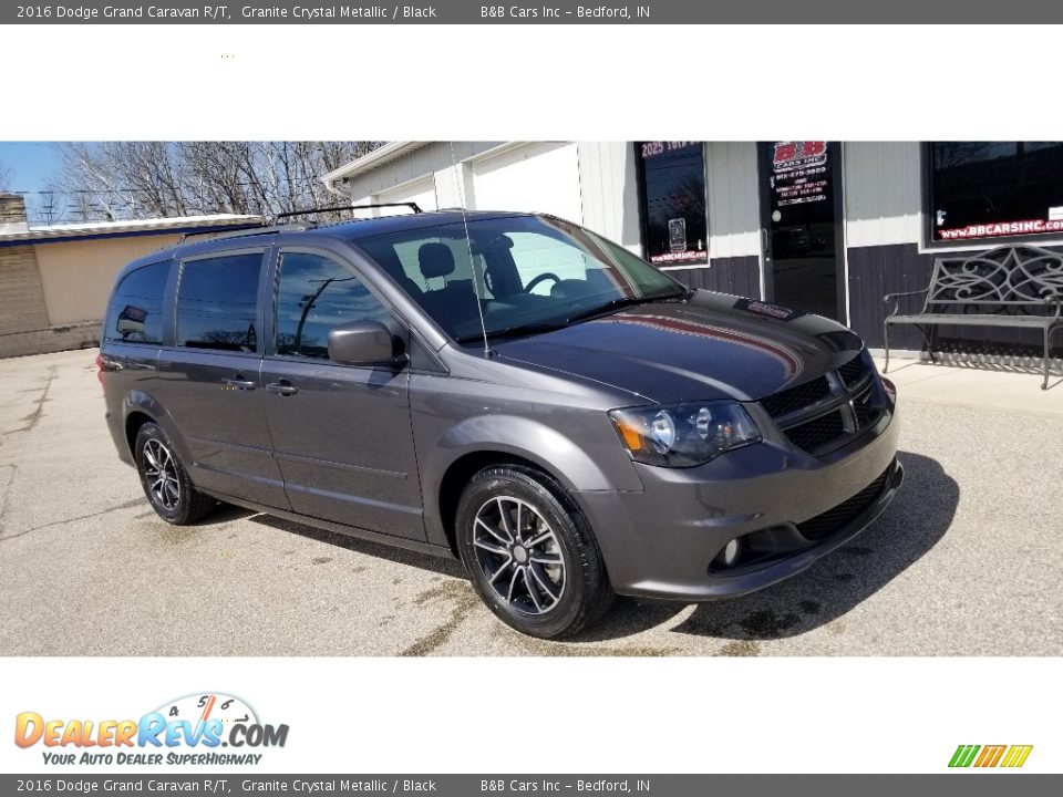 2016 Dodge Grand Caravan R/T Granite Crystal Metallic / Black Photo #33