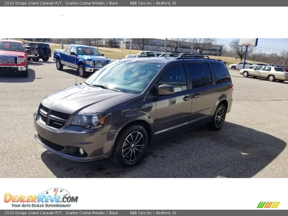 2016 Dodge Grand Caravan R/T Granite Crystal Metallic / Black Photo #34