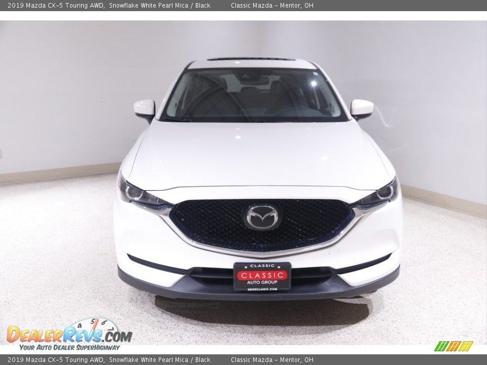 2019 Mazda CX-5 Touring AWD Snowflake White Pearl Mica / Black Photo #2