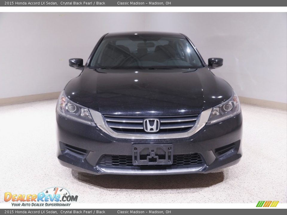 2015 Honda Accord LX Sedan Crystal Black Pearl / Black Photo #2