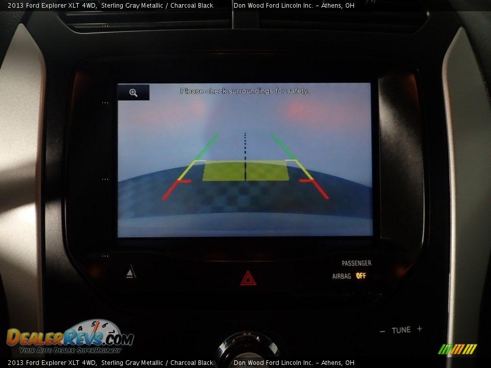 2013 Ford Explorer XLT 4WD Sterling Gray Metallic / Charcoal Black Photo #2