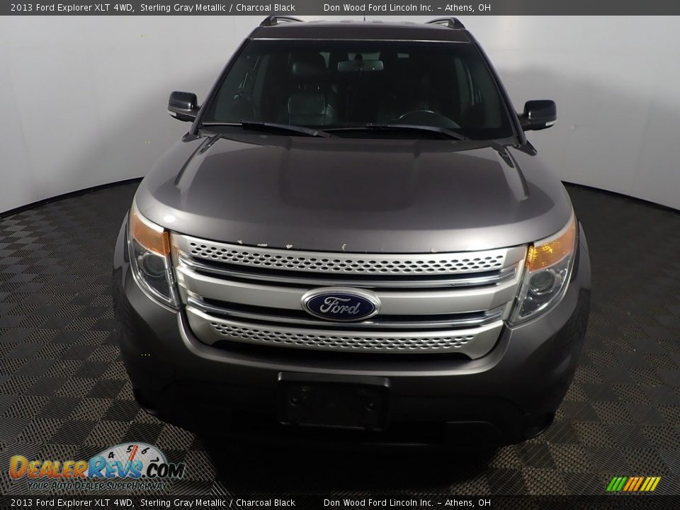 2013 Ford Explorer XLT 4WD Sterling Gray Metallic / Charcoal Black Photo #5