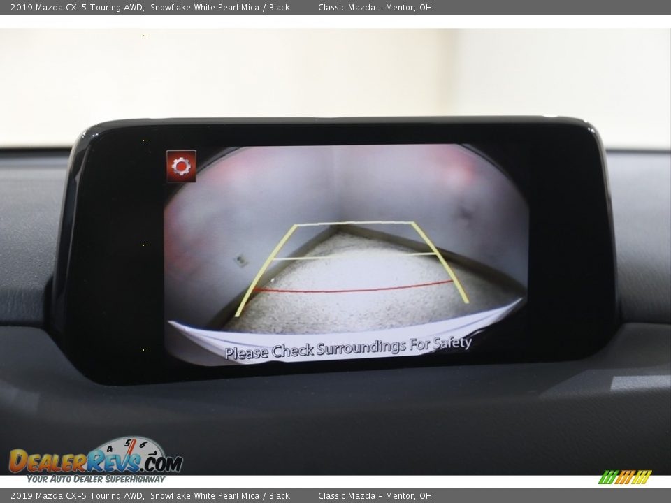 2019 Mazda CX-5 Touring AWD Snowflake White Pearl Mica / Black Photo #12