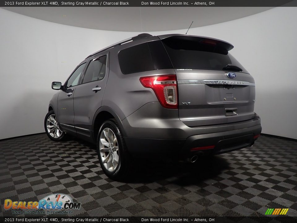 2013 Ford Explorer XLT 4WD Sterling Gray Metallic / Charcoal Black Photo #11