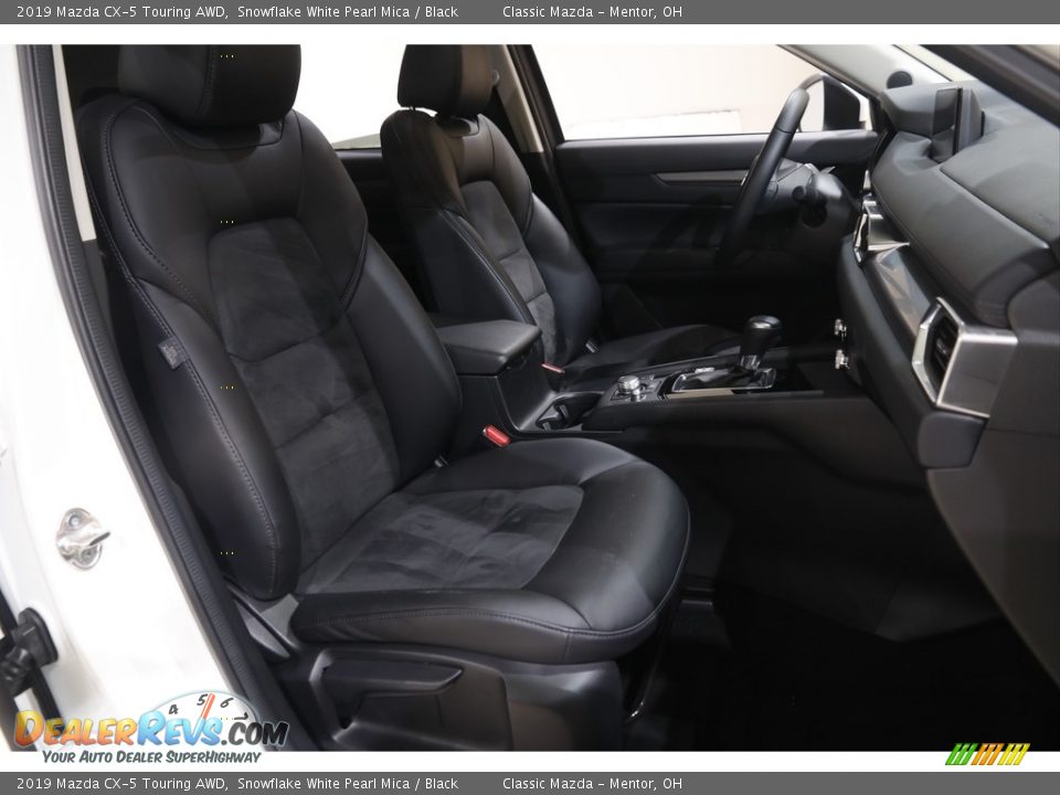 2019 Mazda CX-5 Touring AWD Snowflake White Pearl Mica / Black Photo #15