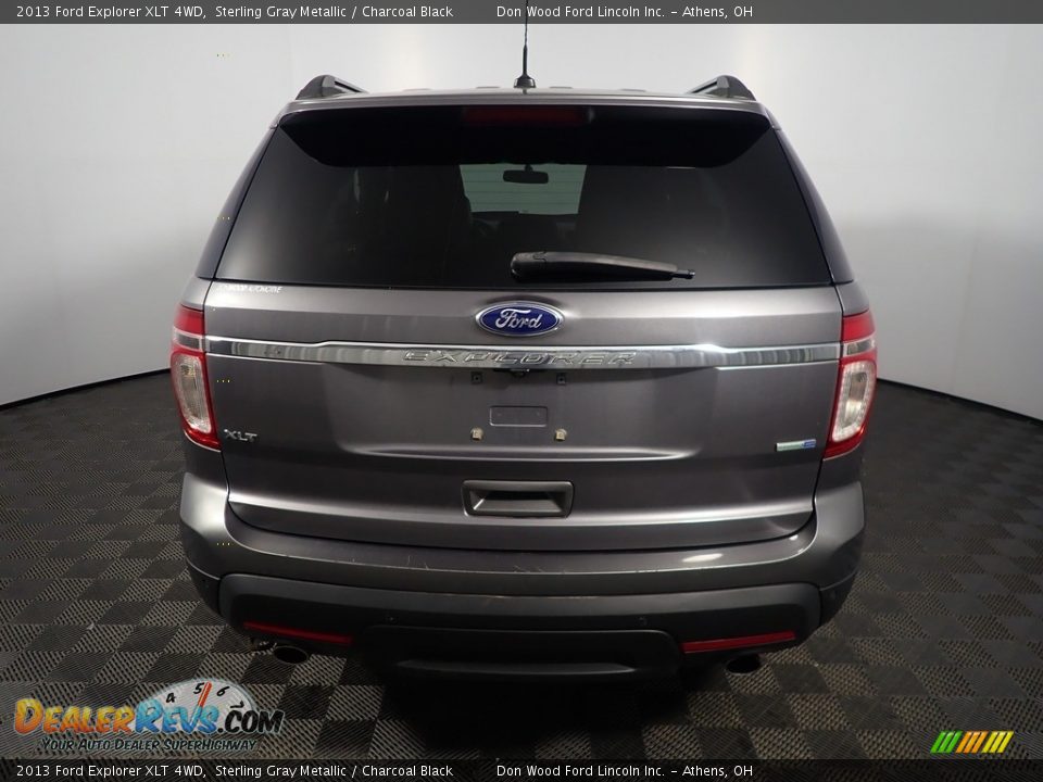 2013 Ford Explorer XLT 4WD Sterling Gray Metallic / Charcoal Black Photo #13