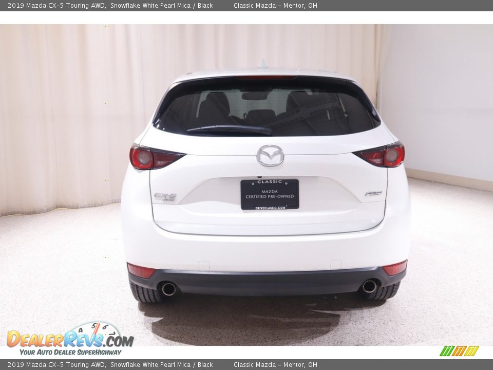 2019 Mazda CX-5 Touring AWD Snowflake White Pearl Mica / Black Photo #18