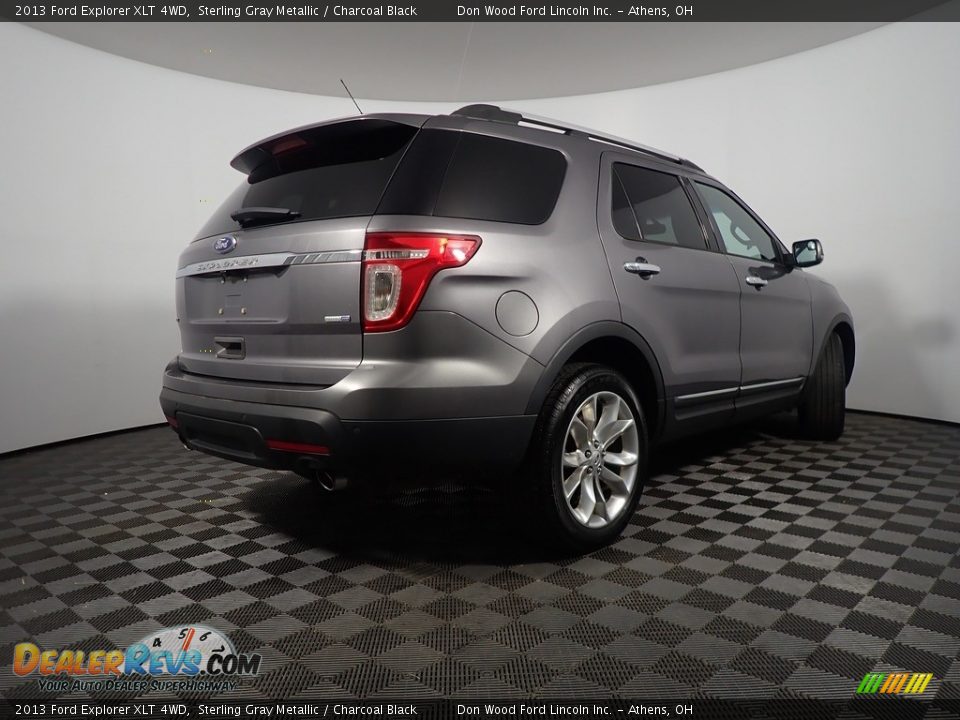 2013 Ford Explorer XLT 4WD Sterling Gray Metallic / Charcoal Black Photo #16