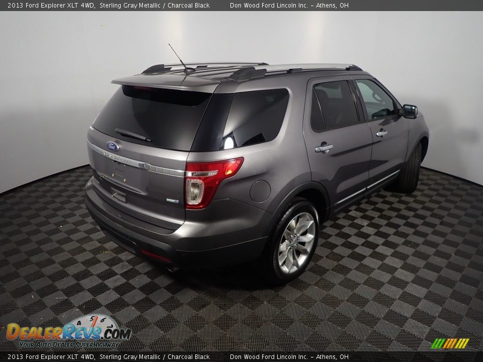 2013 Ford Explorer XLT 4WD Sterling Gray Metallic / Charcoal Black Photo #17