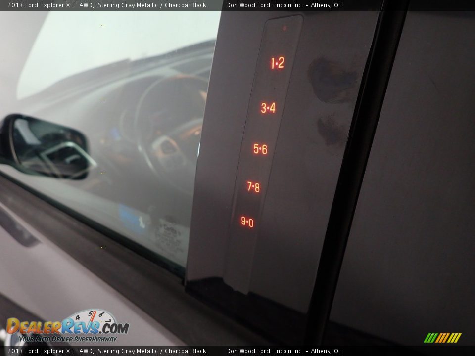 2013 Ford Explorer XLT 4WD Sterling Gray Metallic / Charcoal Black Photo #20