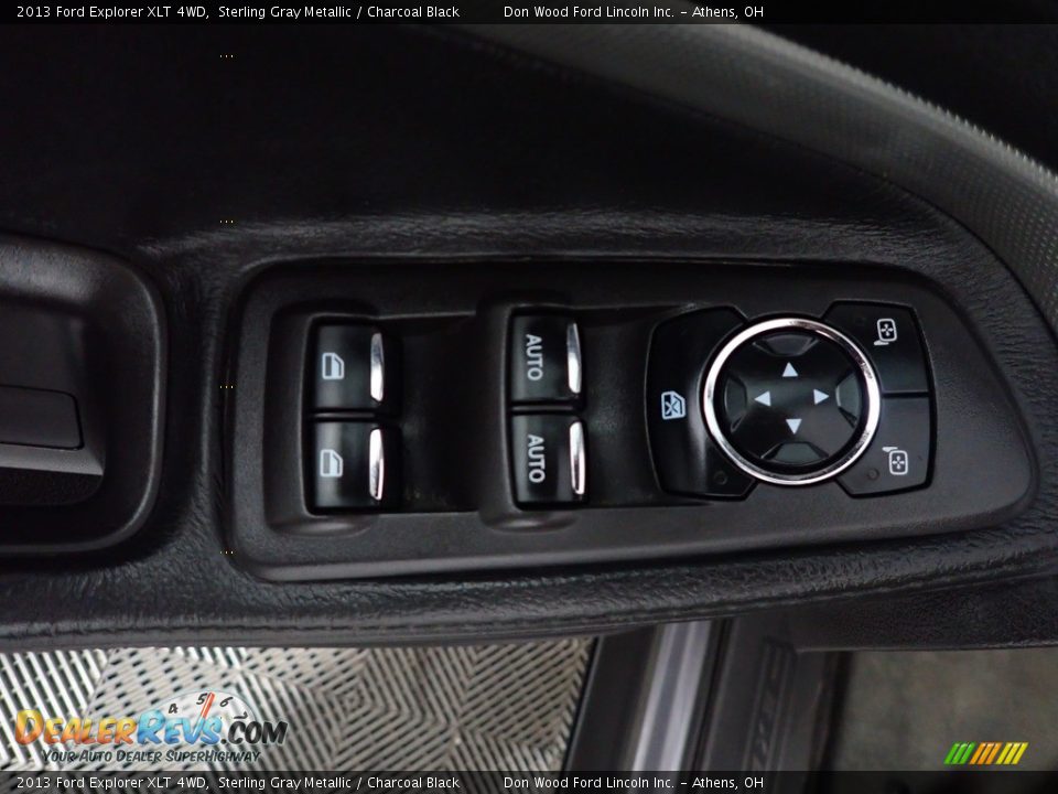 2013 Ford Explorer XLT 4WD Sterling Gray Metallic / Charcoal Black Photo #22