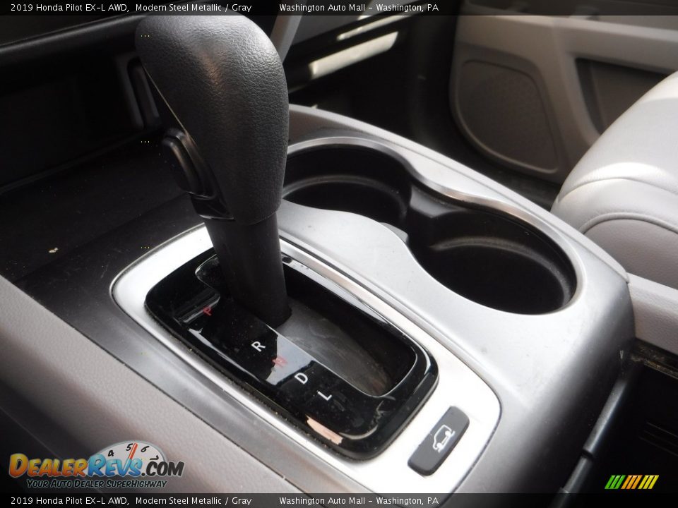 2019 Honda Pilot EX-L AWD Modern Steel Metallic / Gray Photo #20