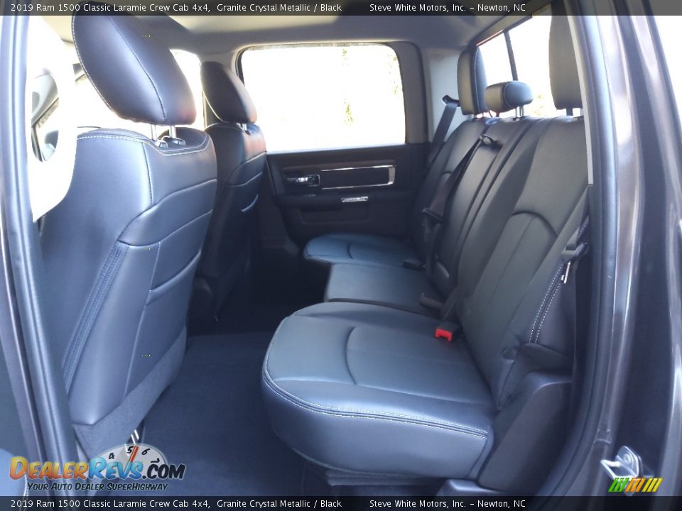 Rear Seat of 2019 Ram 1500 Classic Laramie Crew Cab 4x4 Photo #15