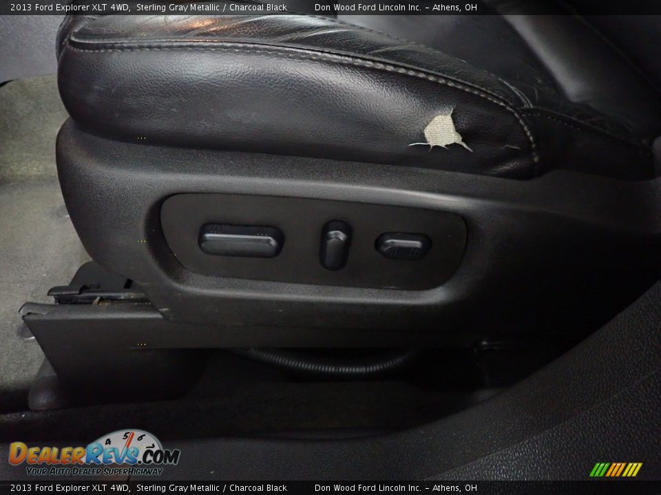 2013 Ford Explorer XLT 4WD Sterling Gray Metallic / Charcoal Black Photo #24