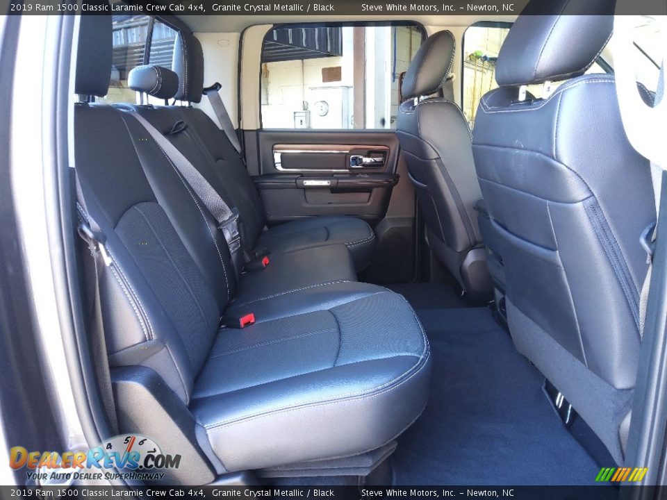 Rear Seat of 2019 Ram 1500 Classic Laramie Crew Cab 4x4 Photo #16