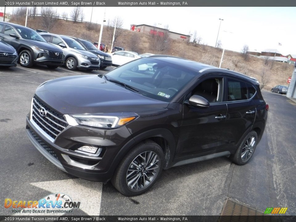 2019 Hyundai Tucson Limited AWD Sage Brown / Black Photo #5