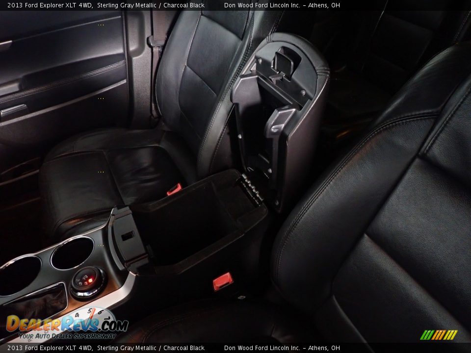 2013 Ford Explorer XLT 4WD Sterling Gray Metallic / Charcoal Black Photo #34