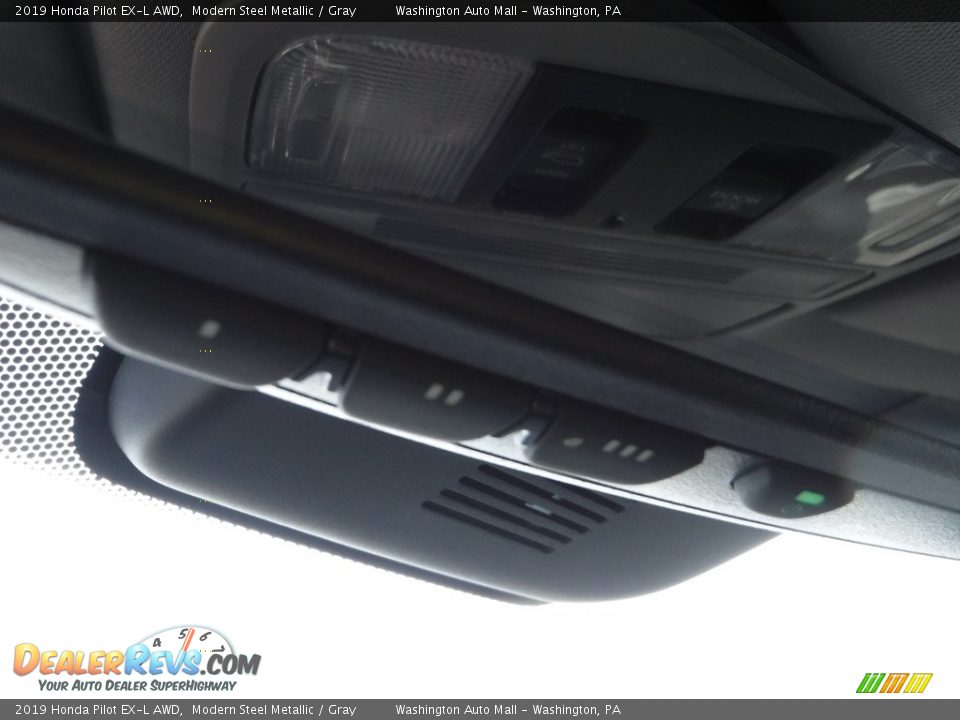 2019 Honda Pilot EX-L AWD Modern Steel Metallic / Gray Photo #31