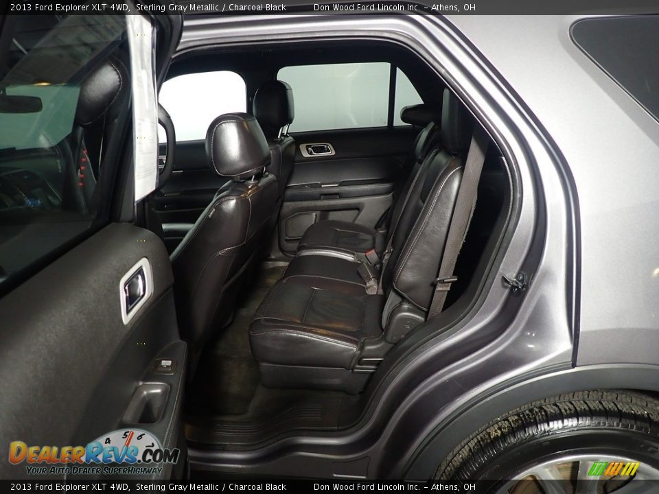 2013 Ford Explorer XLT 4WD Sterling Gray Metallic / Charcoal Black Photo #36