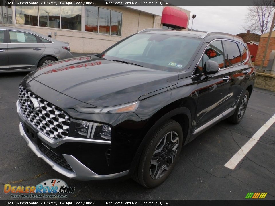 2021 Hyundai Santa Fe Limited Twilight Black / Black Photo #4