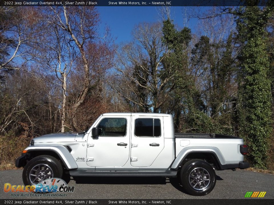 2022 Jeep Gladiator Overland 4x4 Silver Zynith / Black Photo #1