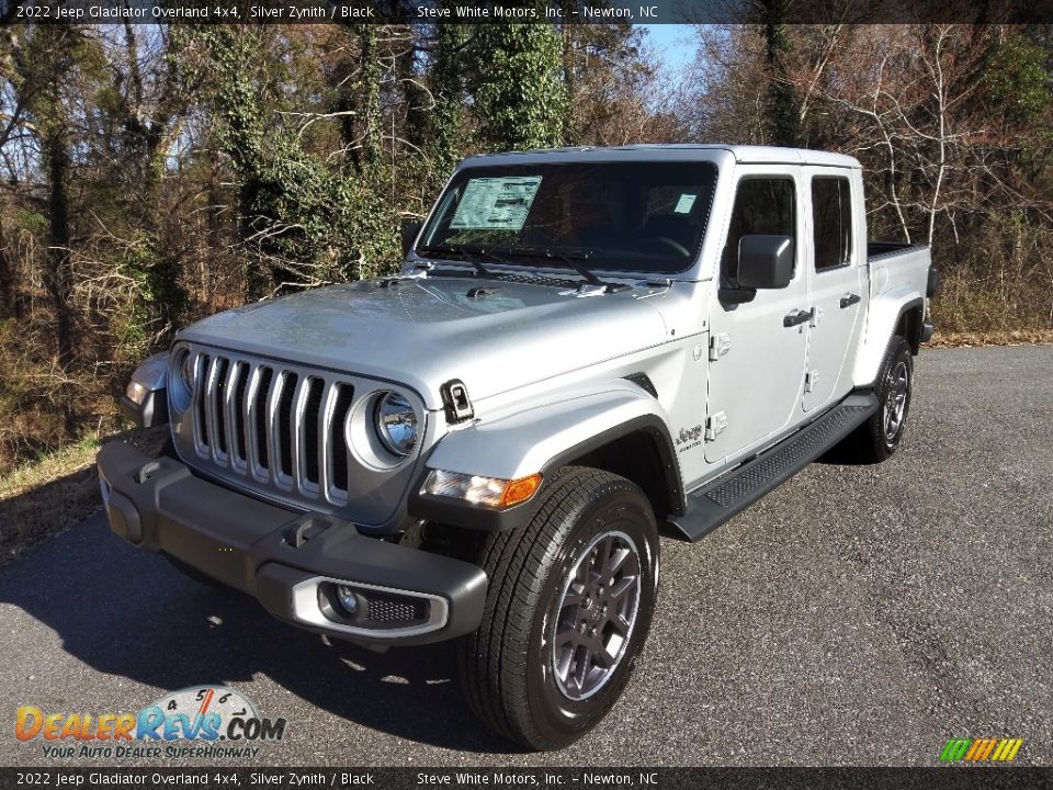 2022 Jeep Gladiator Overland 4x4 Silver Zynith / Black Photo #2