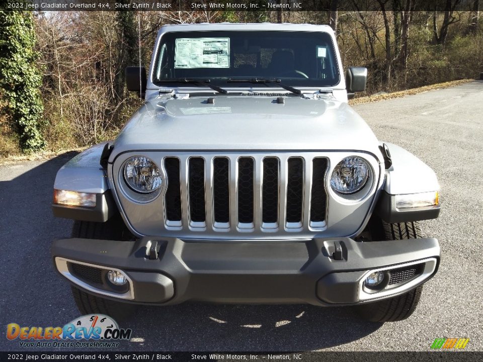 2022 Jeep Gladiator Overland 4x4 Silver Zynith / Black Photo #3