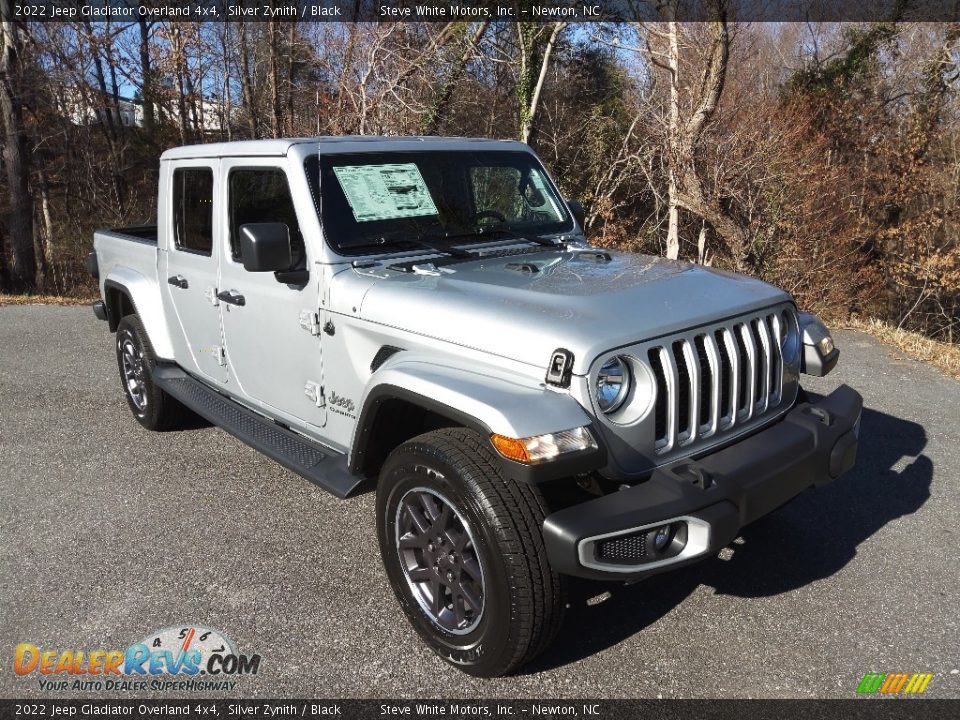 2022 Jeep Gladiator Overland 4x4 Silver Zynith / Black Photo #4