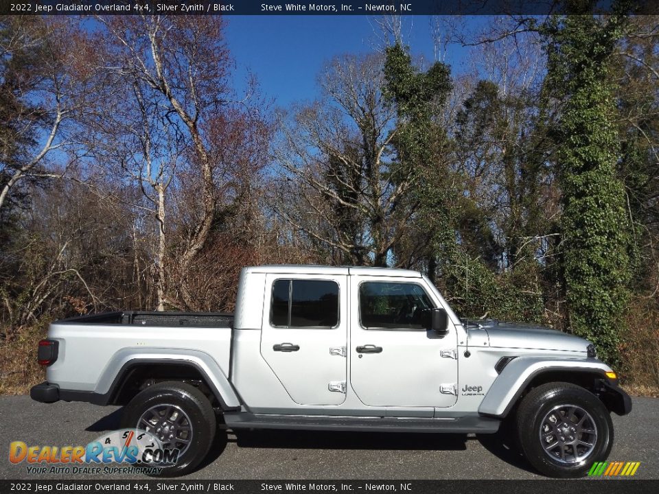 2022 Jeep Gladiator Overland 4x4 Silver Zynith / Black Photo #5