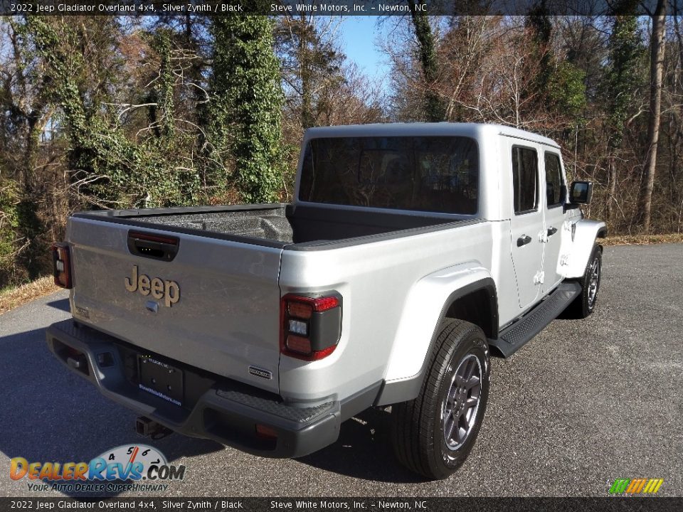 2022 Jeep Gladiator Overland 4x4 Silver Zynith / Black Photo #6