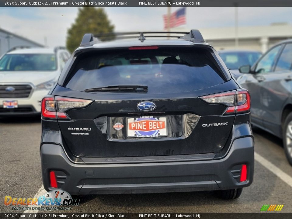 2020 Subaru Outback 2.5i Premium Crystal Black Silica / Slate Black Photo #4