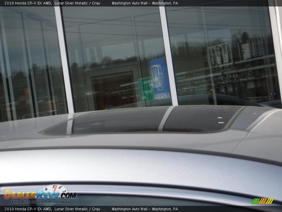 2019 Honda CR-V EX AWD Lunar Silver Metallic / Gray Photo #3