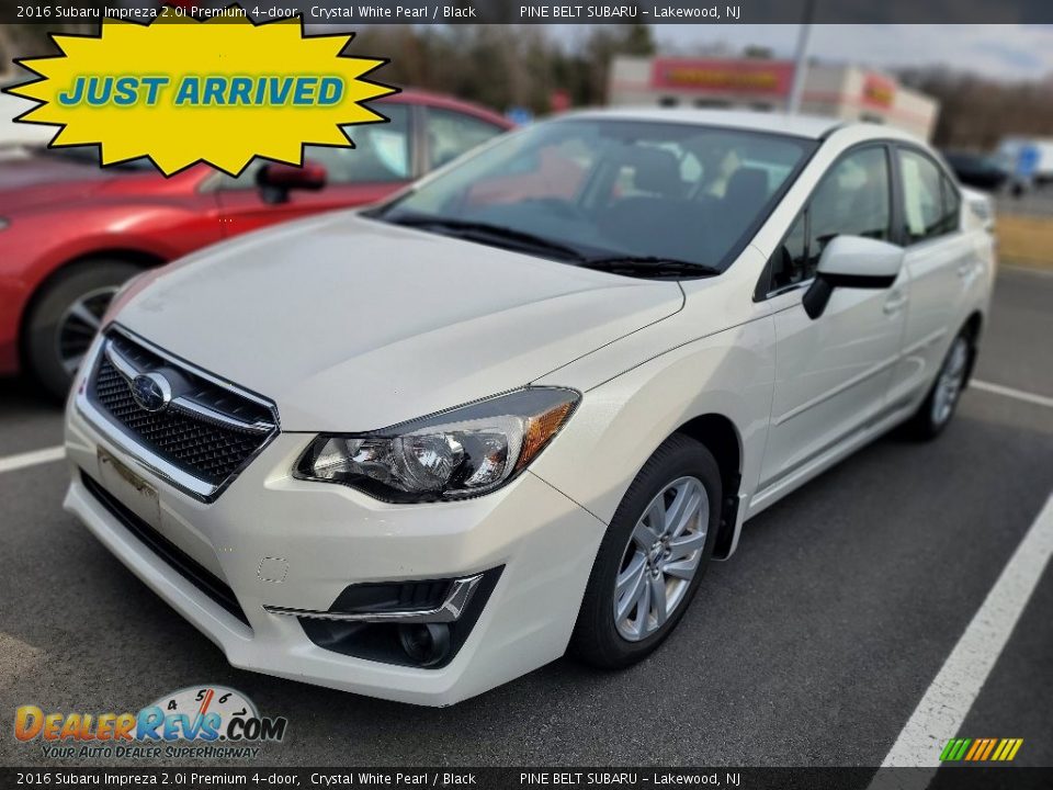 2016 Subaru Impreza 2.0i Premium 4-door Crystal White Pearl / Black Photo #1