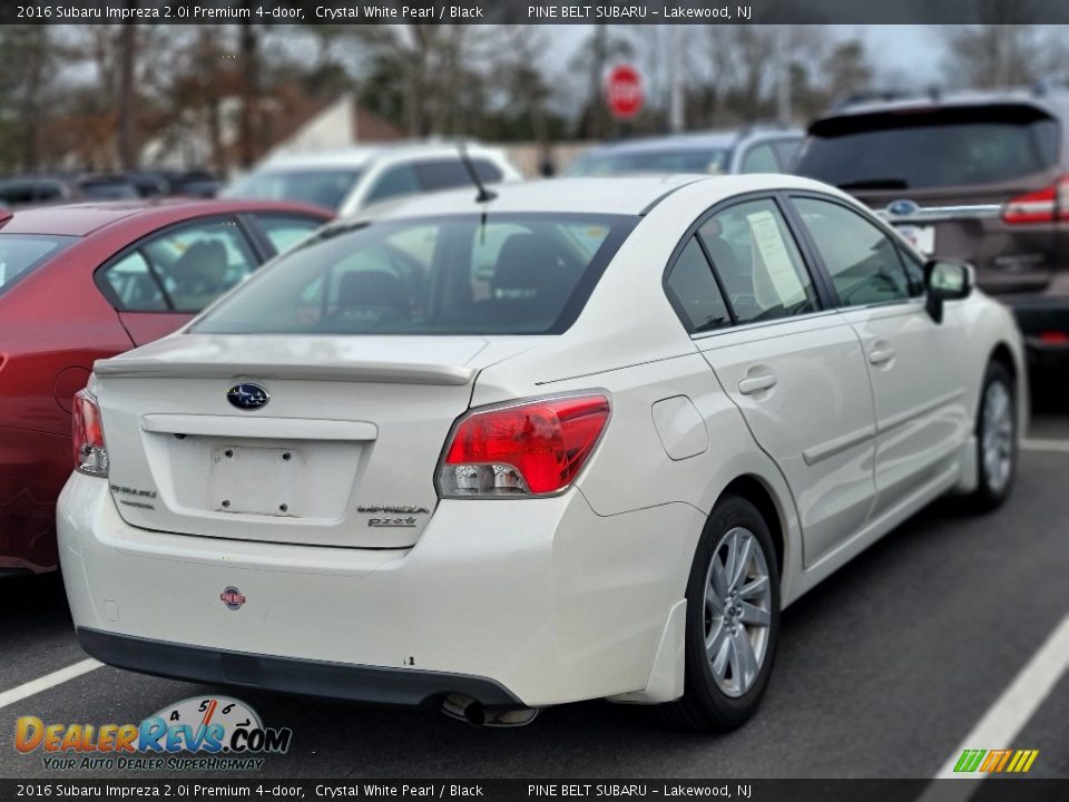 2016 Subaru Impreza 2.0i Premium 4-door Crystal White Pearl / Black Photo #2