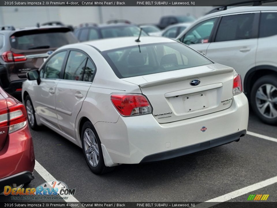 2016 Subaru Impreza 2.0i Premium 4-door Crystal White Pearl / Black Photo #4