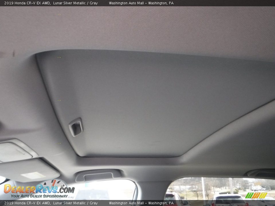 2019 Honda CR-V EX AWD Lunar Silver Metallic / Gray Photo #11