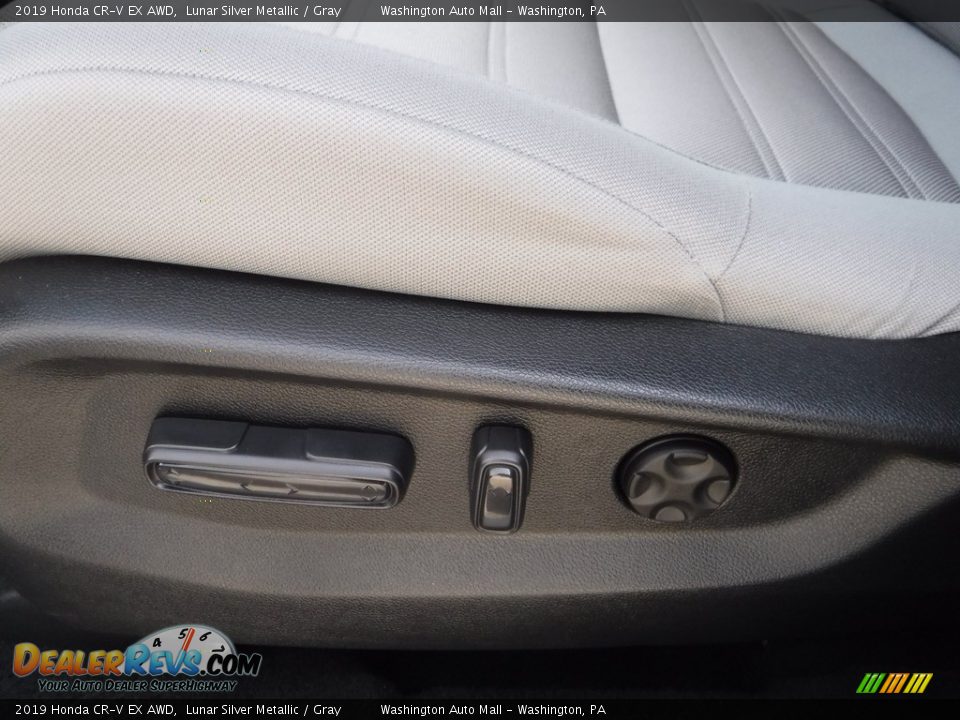 2019 Honda CR-V EX AWD Lunar Silver Metallic / Gray Photo #14