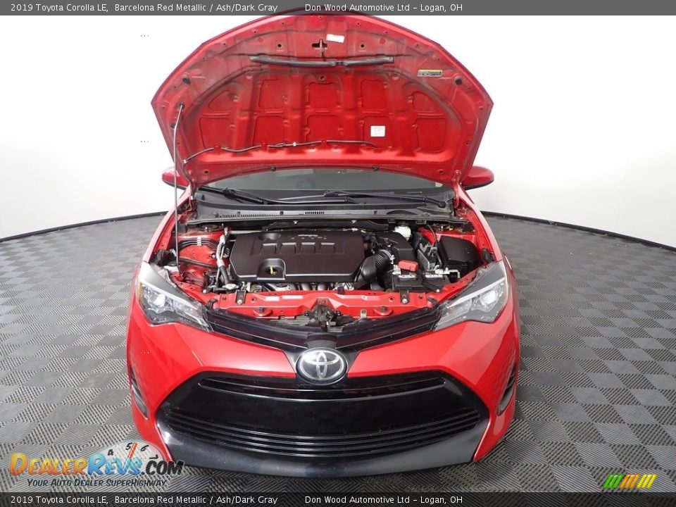 2019 Toyota Corolla LE Barcelona Red Metallic / Ash/Dark Gray Photo #5