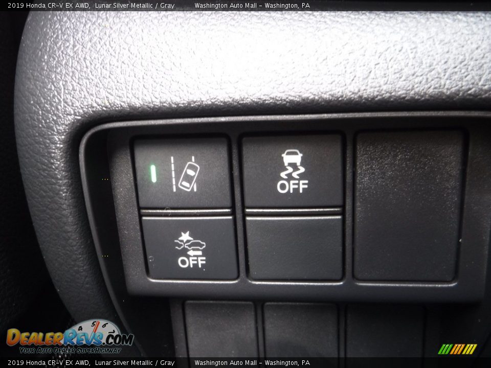 2019 Honda CR-V EX AWD Lunar Silver Metallic / Gray Photo #16