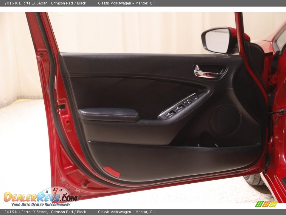 2016 Kia Forte LX Sedan Crimson Red / Black Photo #4