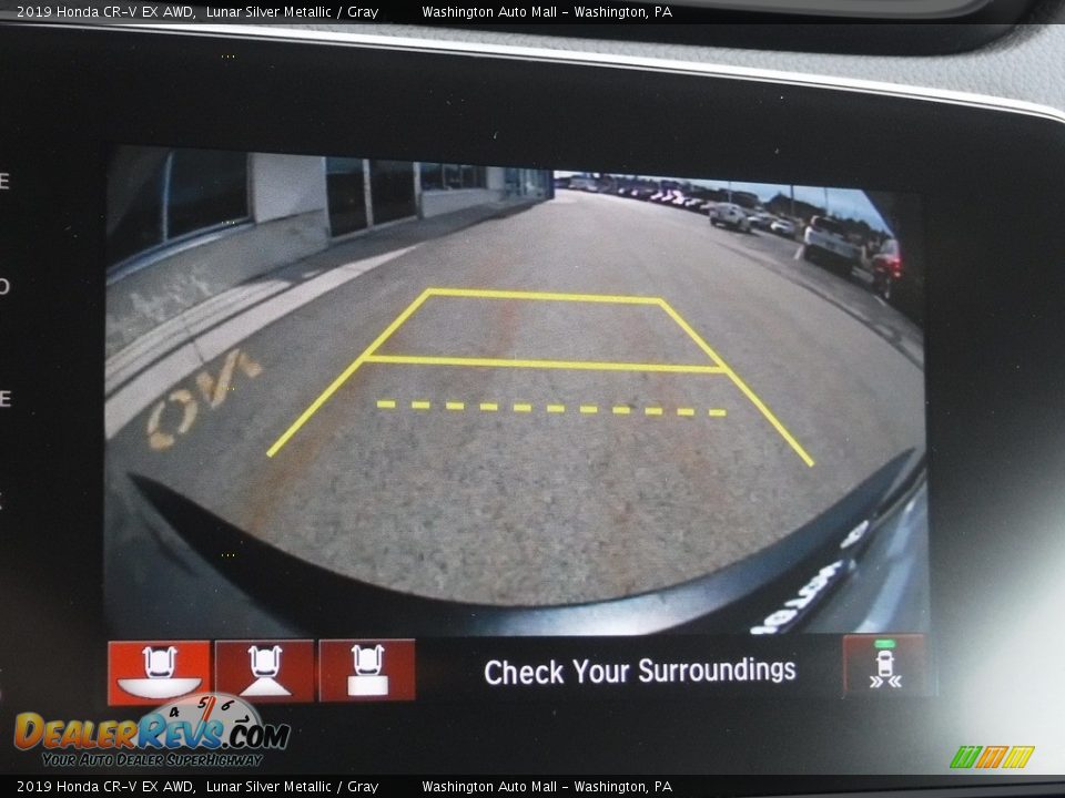 2019 Honda CR-V EX AWD Lunar Silver Metallic / Gray Photo #20