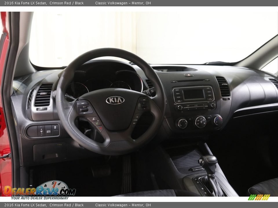 2016 Kia Forte LX Sedan Crimson Red / Black Photo #6