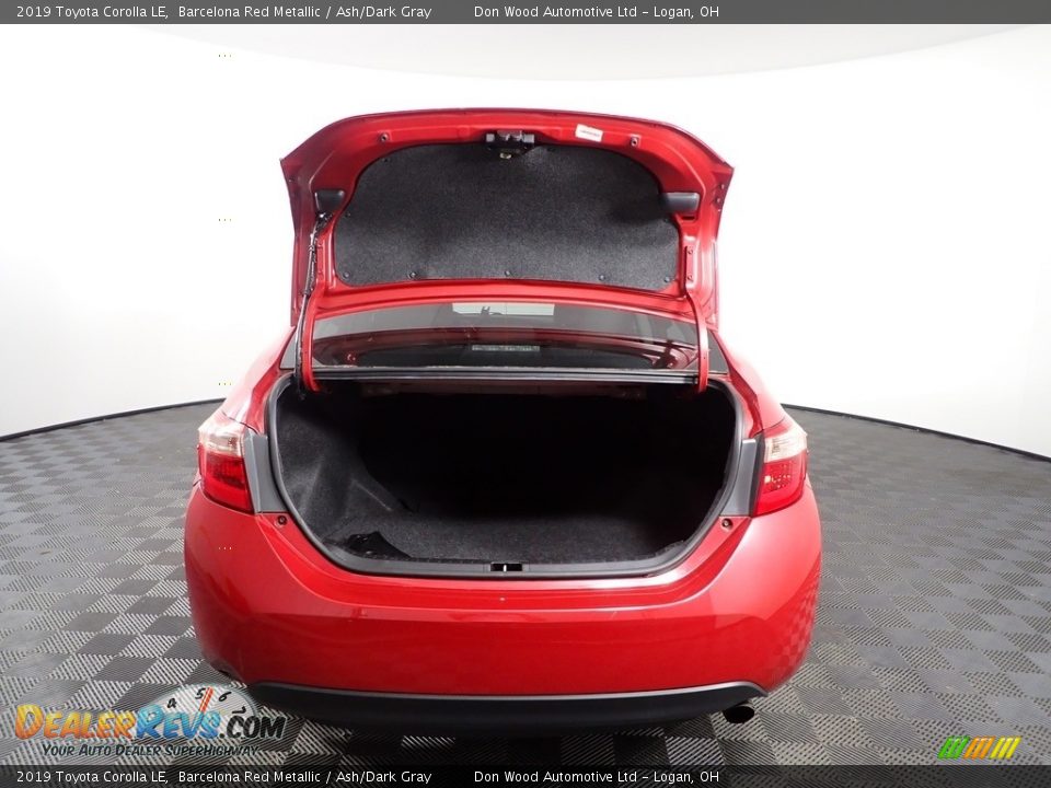 2019 Toyota Corolla LE Barcelona Red Metallic / Ash/Dark Gray Photo #11
