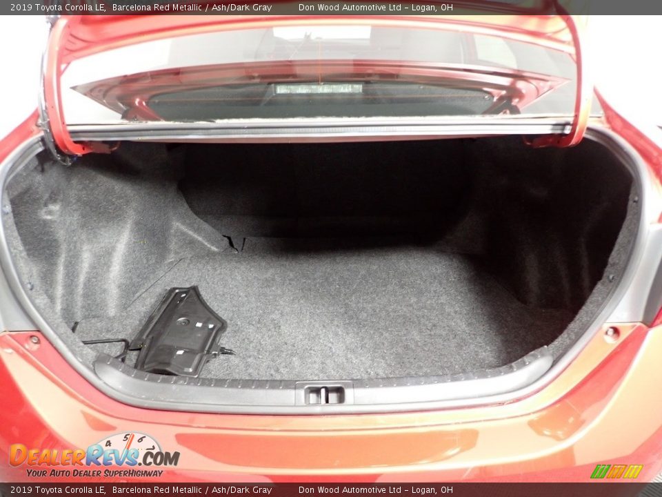 2019 Toyota Corolla LE Barcelona Red Metallic / Ash/Dark Gray Photo #12