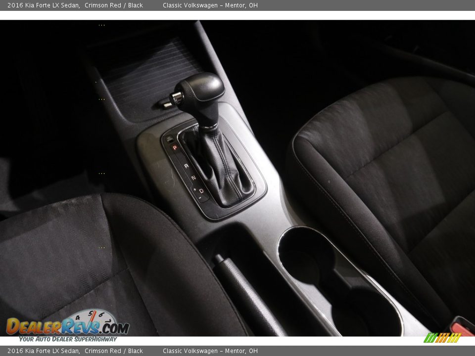 2016 Kia Forte LX Sedan Crimson Red / Black Photo #11