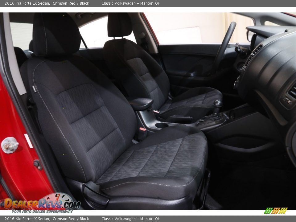 2016 Kia Forte LX Sedan Crimson Red / Black Photo #13