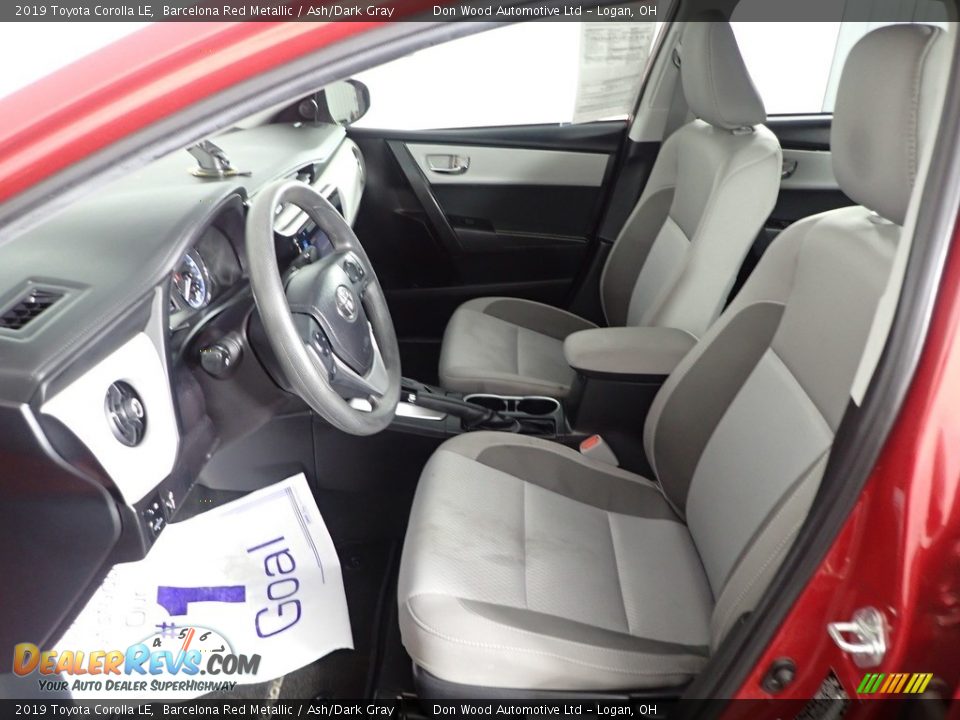 2019 Toyota Corolla LE Barcelona Red Metallic / Ash/Dark Gray Photo #17