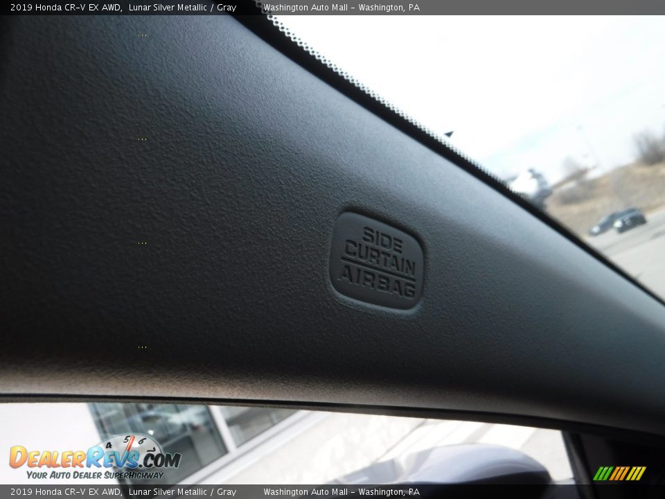 2019 Honda CR-V EX AWD Lunar Silver Metallic / Gray Photo #25